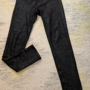 Bianca Black coated skinny jeans size 27